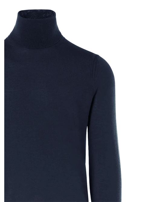 Wool Turtleneck Sweater - Blue Color PAOLO PECORA |  | A003 F0016462